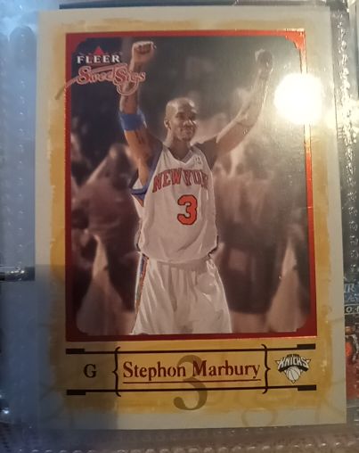 2004-05 Fleer Sweet Sigs #4 Stephon Marbury — front