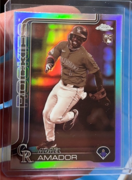 2025 Topps Chrome #191 Adael Amador — front