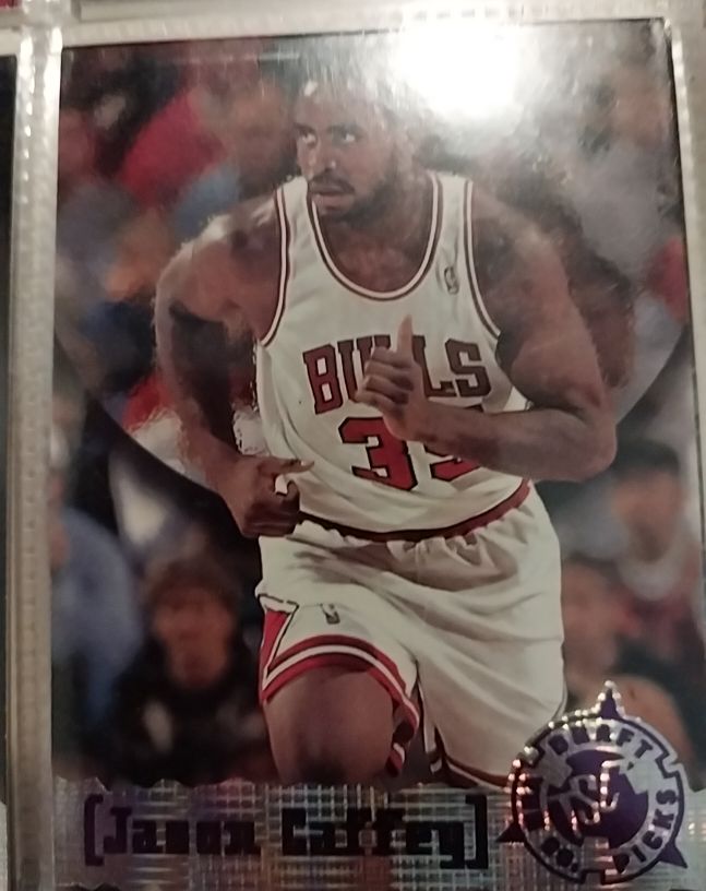 1995-96 Stadium Club #337 Jason Caffey — front