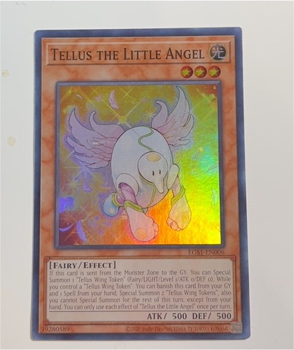 2010 Yu-Gi-Oh! EGS1-EN006 Tellus the Little Angel — front