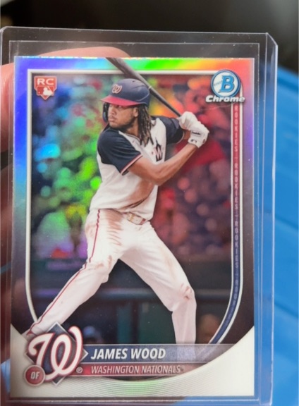 2025 Bowman Chrome #29 James Wood — front
