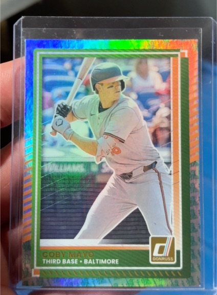 2025 Donruss #5 Coby Mayo — front