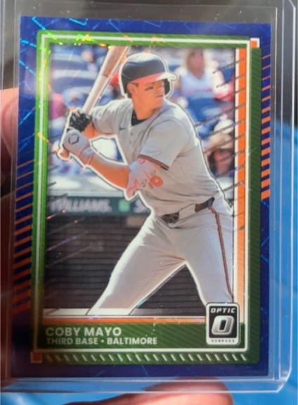2025 Panini Donruss Optic #5 Coby Mayo — front