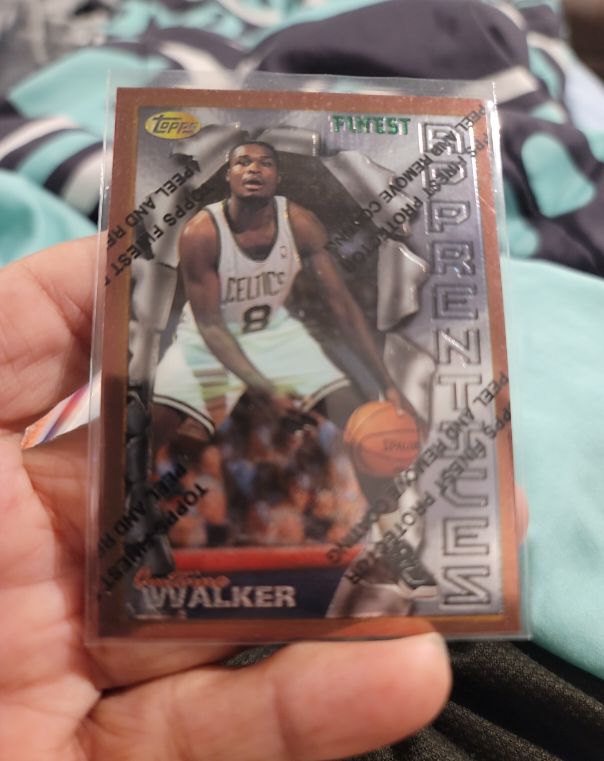 1996 Topps Finest #84 Antoine Walker — front