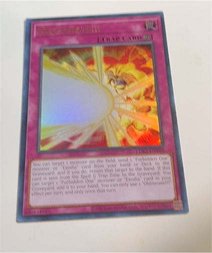 2004 Yu-Gi-Oh! LDD-020 Obliterate!!! — front