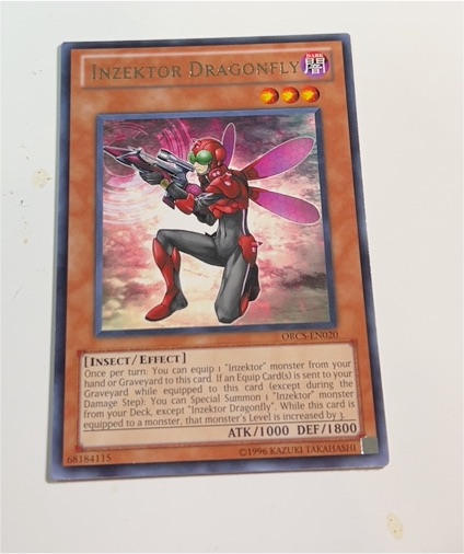 1999 Yu-Gi-Oh! ORCS-EN020 Inzektor Dragonfly — front