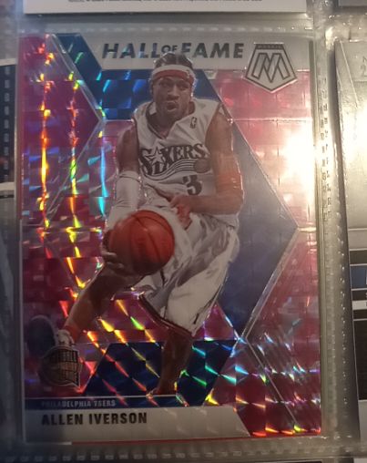 2019-20 Panini Mosaic #287 Allen Iverson — front
