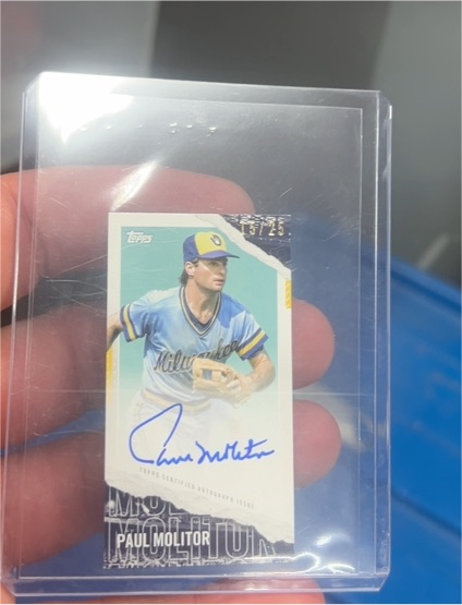 2020 Topps Rip Baseball #4 Paul Molitor — front