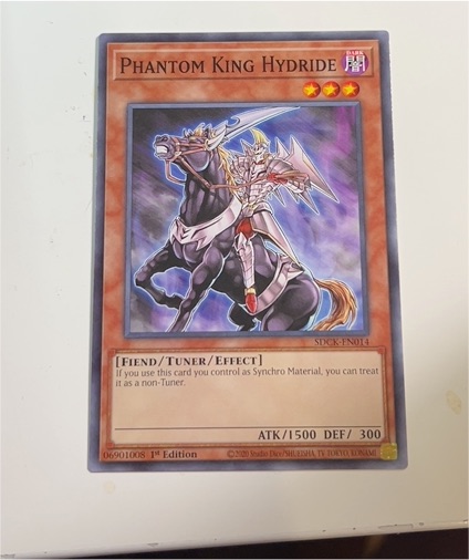 2020 Yu-Gi-Oh! SDCK-EN014 Phantom King Hydride — front