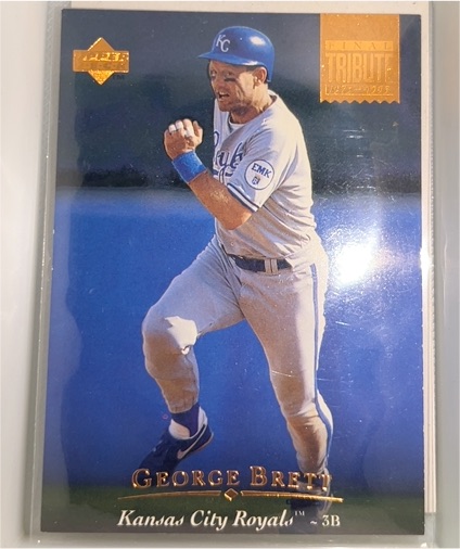 1995 Upper Deck Final Tribute #449 George Brett — front