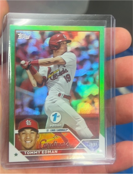 2023 Topps Series One #294 Tommy Edman — front
