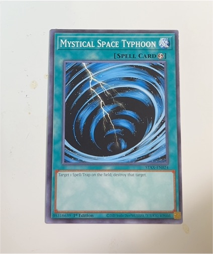 2020 Yu-Gi-Oh! STAN-EN024 Mystical Space Typhoon — front