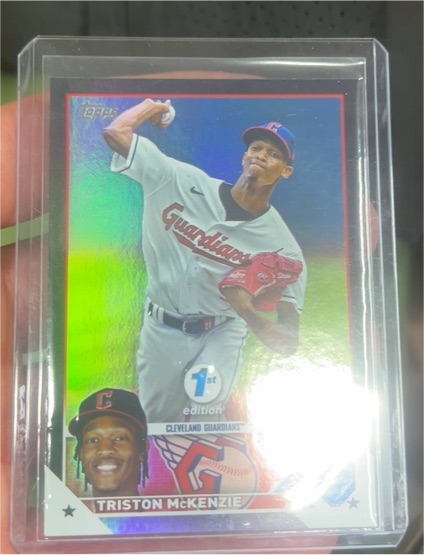 2023 Topps Series 1 #65 Triston McKenzie — front