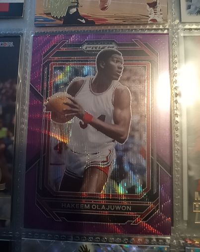 2023 Panini Prizm Draft Picks #80 Hakeem Olajuwon — front