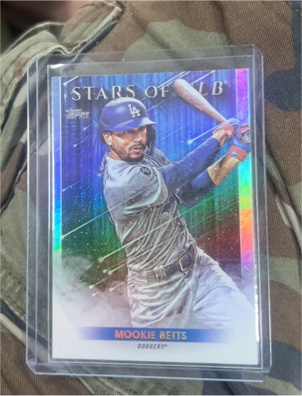 2022 Topps Stars of MLB #SMLB-9 Mookie Betts — front