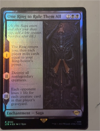 2023 Magic The Gathering One Ring to Rule Them All #0102 — front