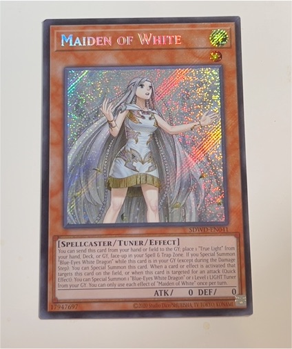 2025 Yu-Gi-Oh! SDWD-EN041 Maiden of White — front