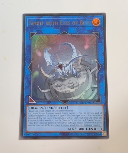 2020 Yu-Gi-Oh! SDWD-EN033 Spirit with Eyes of Blue — front