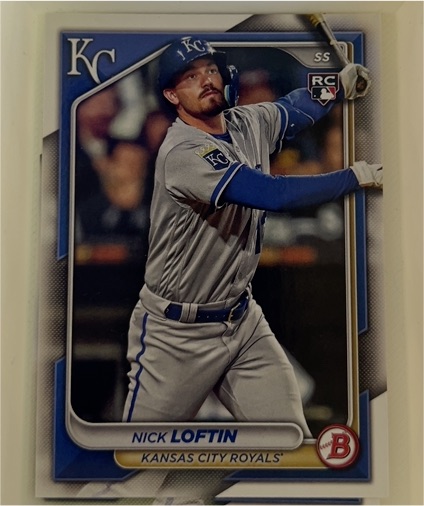 2024 Bowman #71 Nick Loftin — front