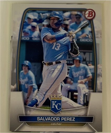 2023 Bowman #16 Salvador Perez — front