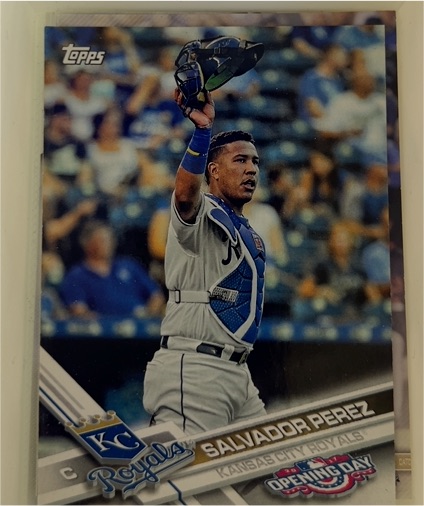 2017 Topps Opening Day #23 Salvador Perez — front