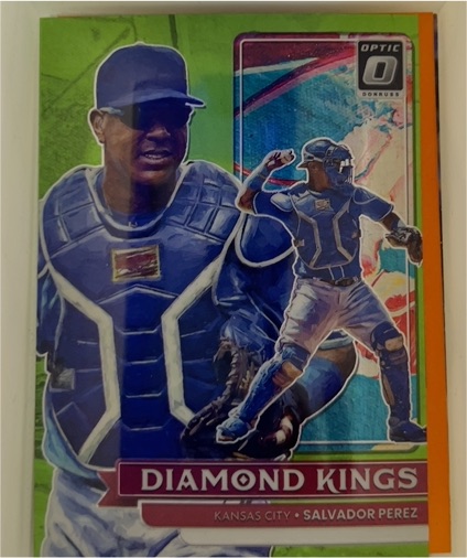 2022 Donruss Optic Diamond Kings #9 Salvador Perez — front