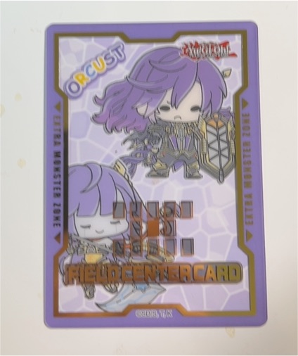 2023 Yu-Gi-Oh! Battles of Legend: Monster Mayhem Orcust Field Center Card — front