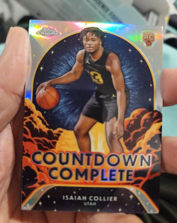 2024-25 Topps Chrome #CC-23 Isaiah Collier — front