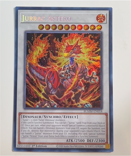 2020 Yu-Gi-Oh! BLMM-EN018 Jurrac Astero — front