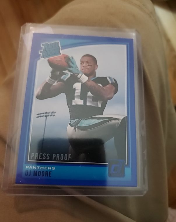2018 Donruss #316 DJ Moore — front