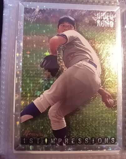 1995 Bowman #238 Hideo Nomo — front