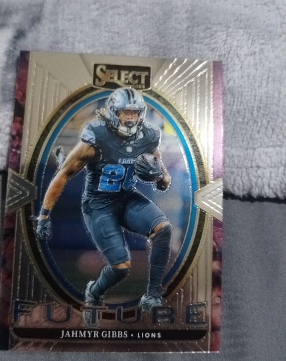 2024 Panini Select #13 Jahmyr Gibbs Select Future — front