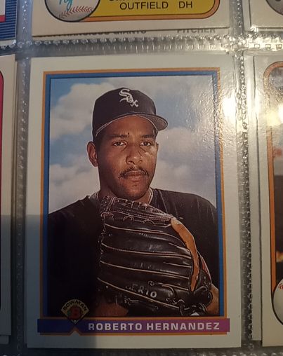 1991 Bowman #343 Roberto Hernandez — front