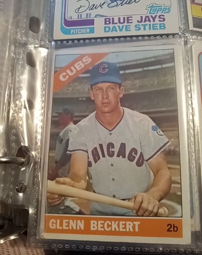 1966 Topps #232 Glenn Beckert — front