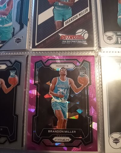 2023-24 Panini Prizm #152 Brandon Miller — front