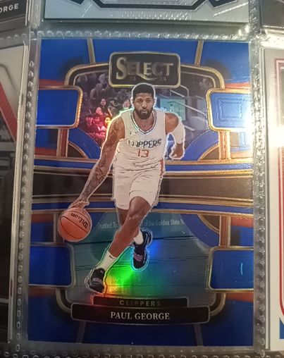 2023-24 Panini Select Concourse #14 Paul George — front