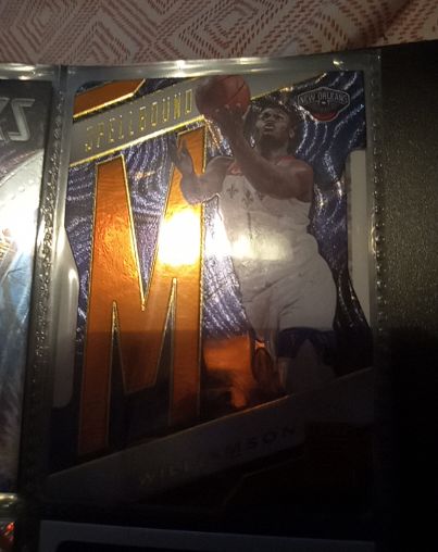 2021-22 Panini Donruss Elite Spellbound #M Zion Williamson — front