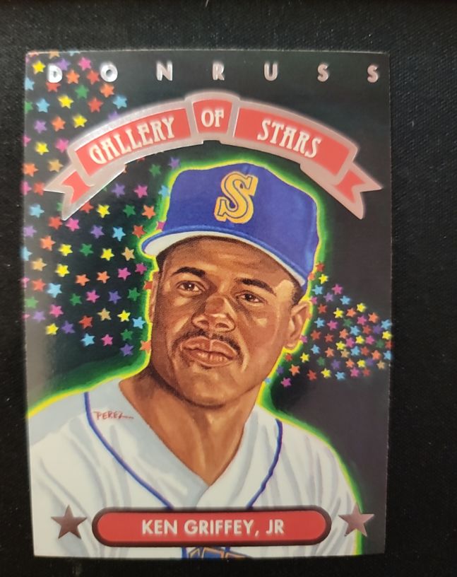 1992 Donruss Triple Play Gallery of Stars #GS-8 Ken Griffey Jr — front