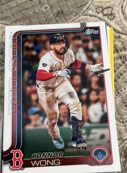 2025 Topps #10 Connor Wong — front