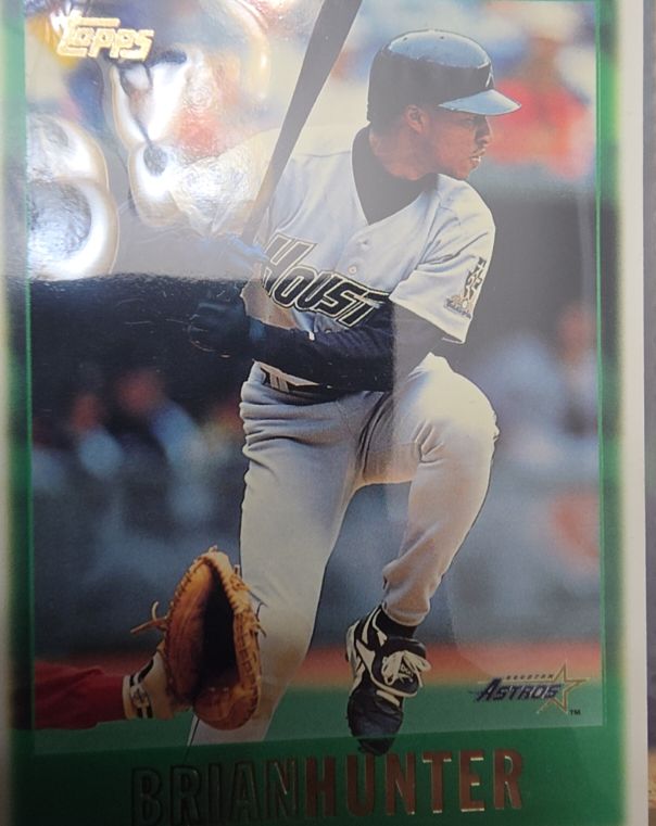 1997 Topps #208 Brian Hunter — front
