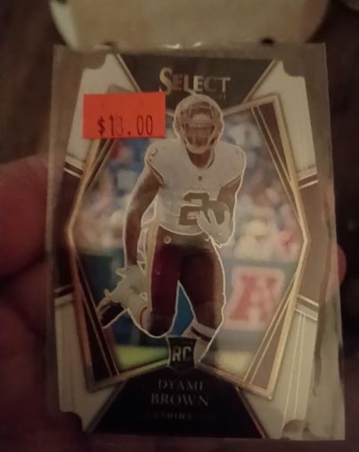 2021 Panini Select #167 Dyami Brown — front