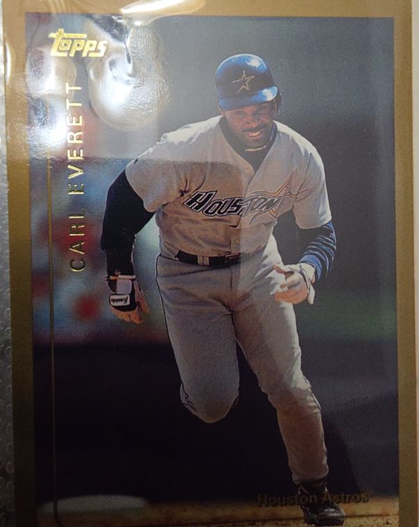 1999 Topps #137 Carl Everett Houston Astros — front