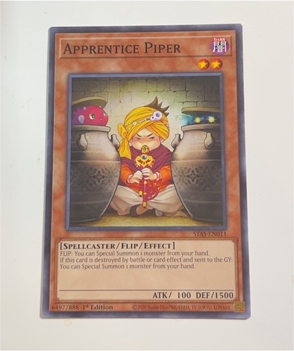 2020 Yu-Gi-Oh! RATE-EN029 Apprentice Piper — front
