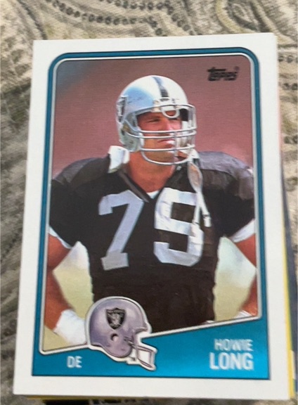 1988 Topps #333 Howie Long — front