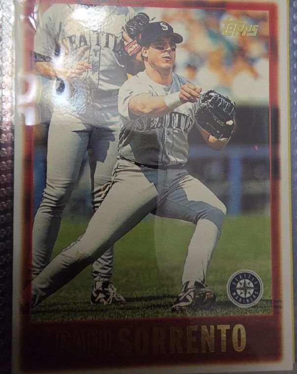 1997 Topps #423 Paul Sorrento — front