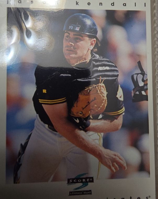 1997 Score #31 Jason Kendall Pittsburgh Pirates — front