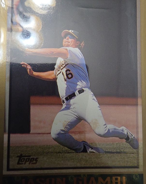1998 Topps #176 Jason Giambi — front