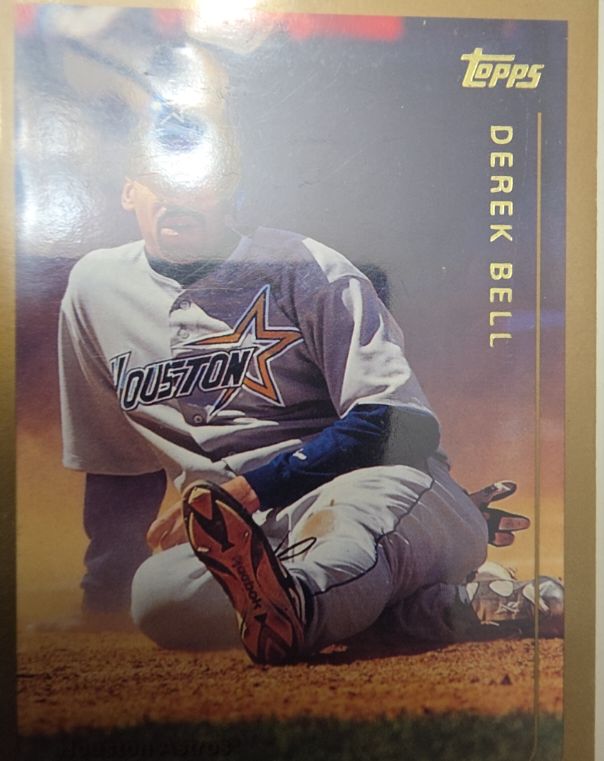 1999 Topps #99 Derek Bell Houston Astros — front