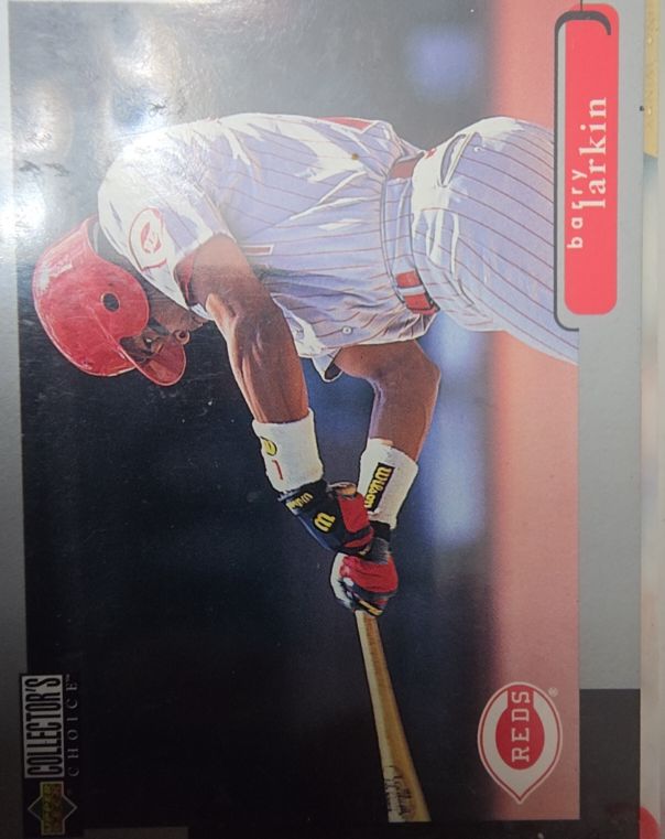 1998 Upper Deck Collector's Choice #345 Barry Larkin — front