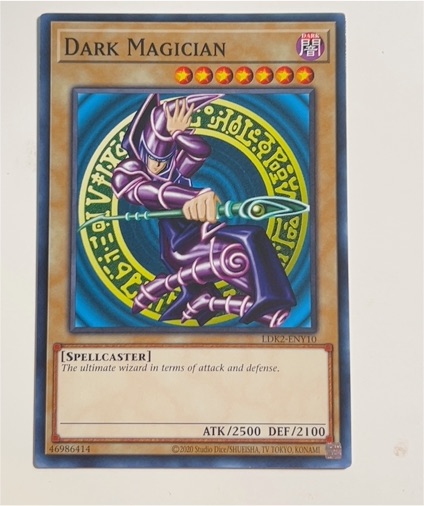 2003 Yu-Gi-Oh! LDK2-ENY10 Dark Magician — front